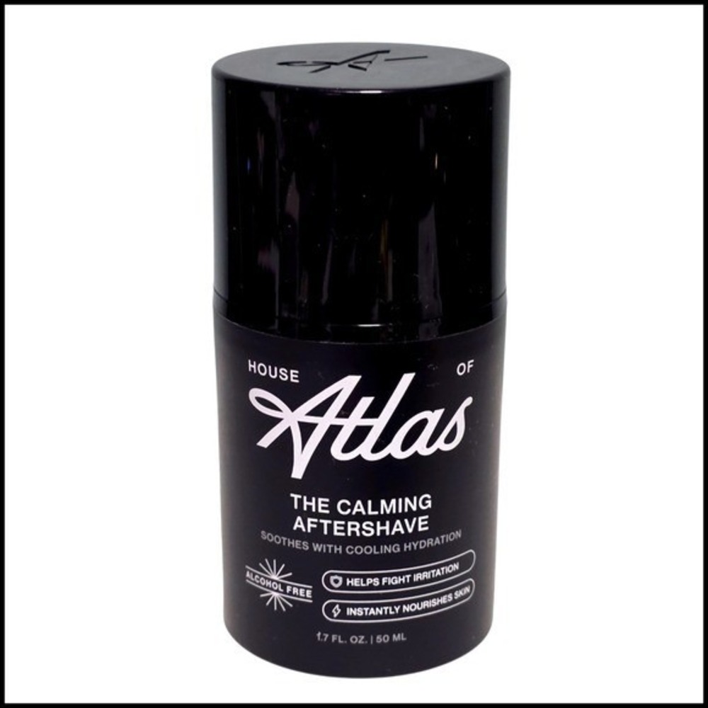 House of Atlas The Calming Aftershave Soothes With Cooling Hydration 1.7 Oz 50ml